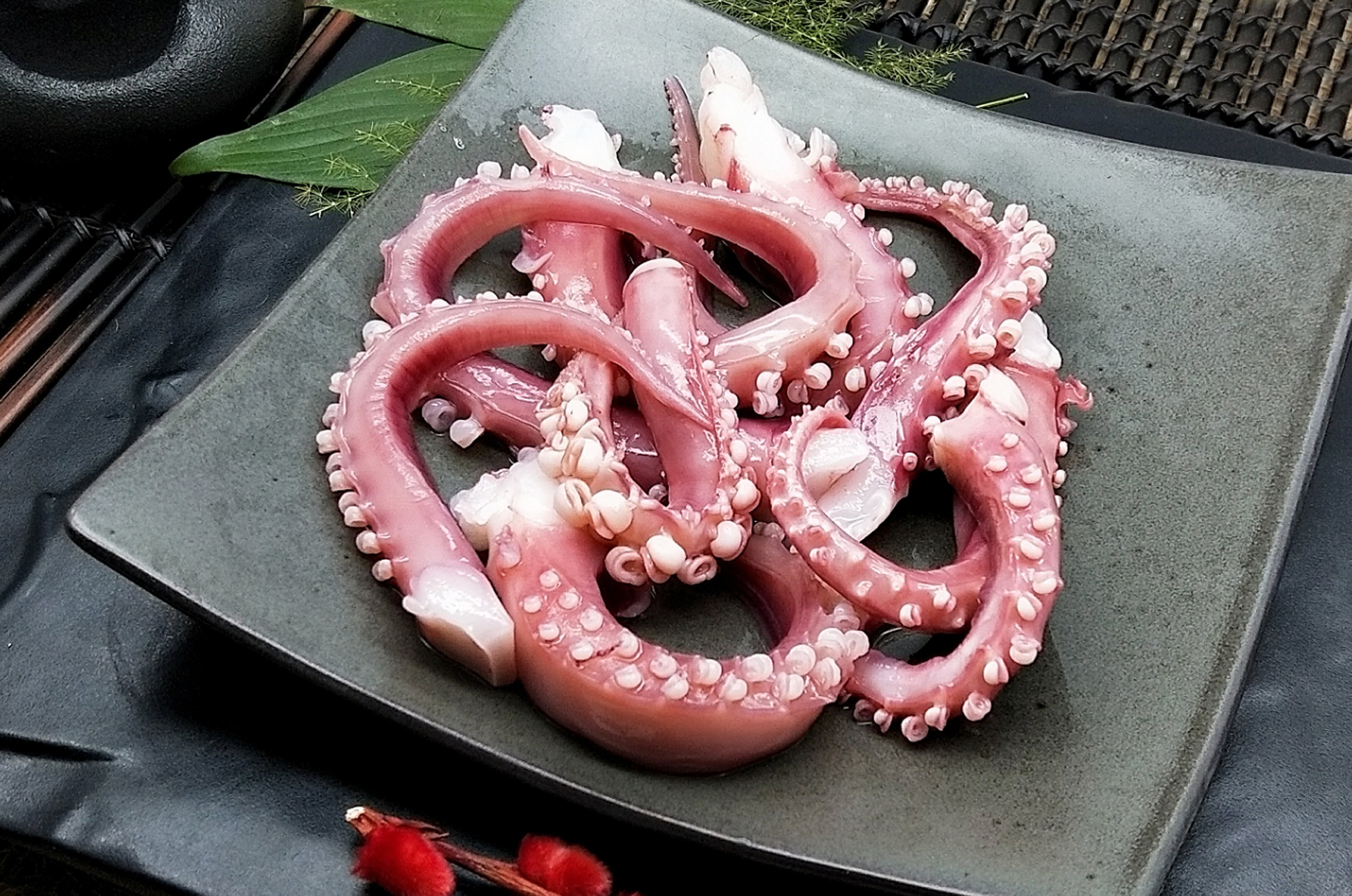 Crispy squid tentacles