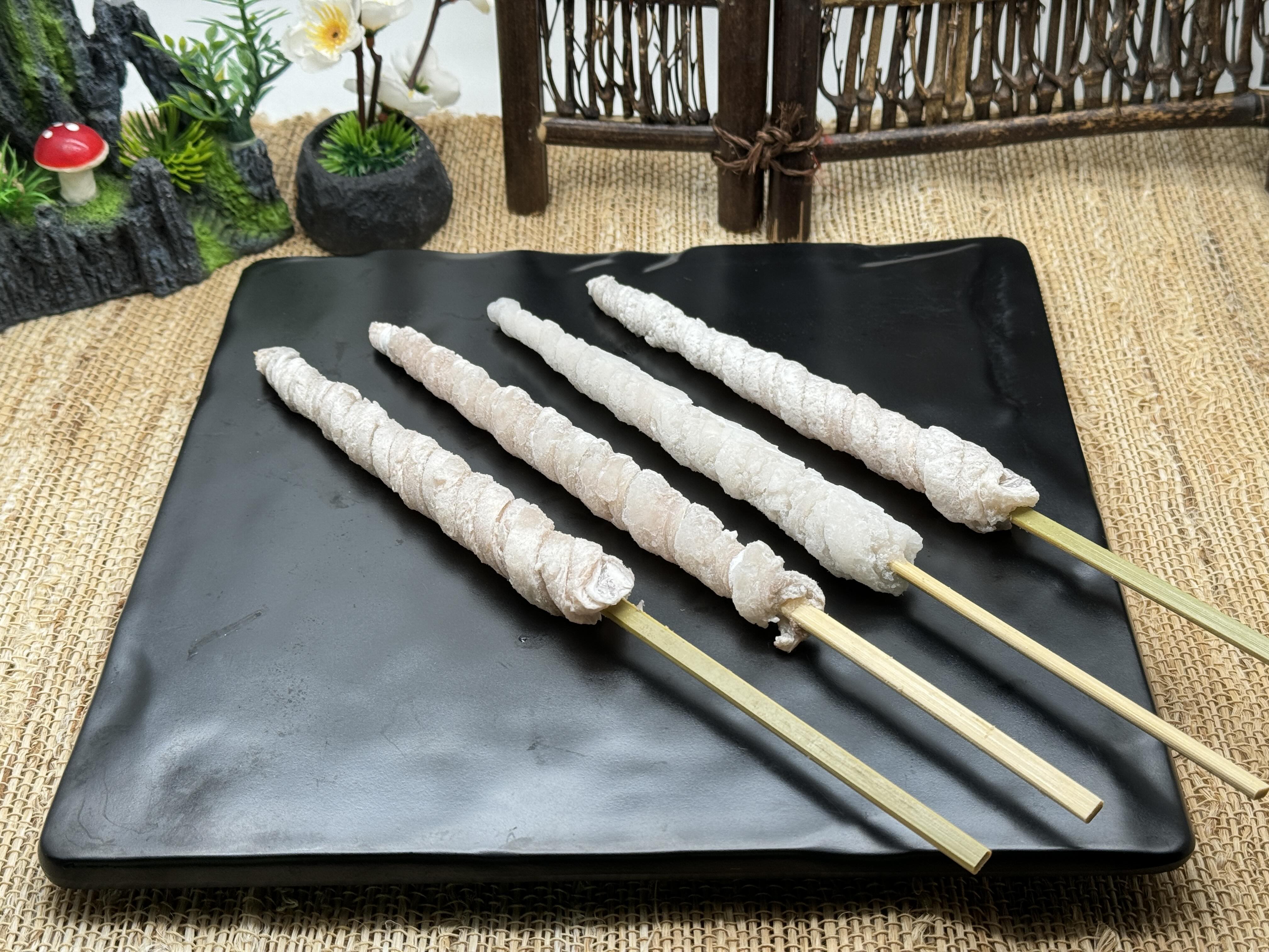 Ribbonfish fillet skewer