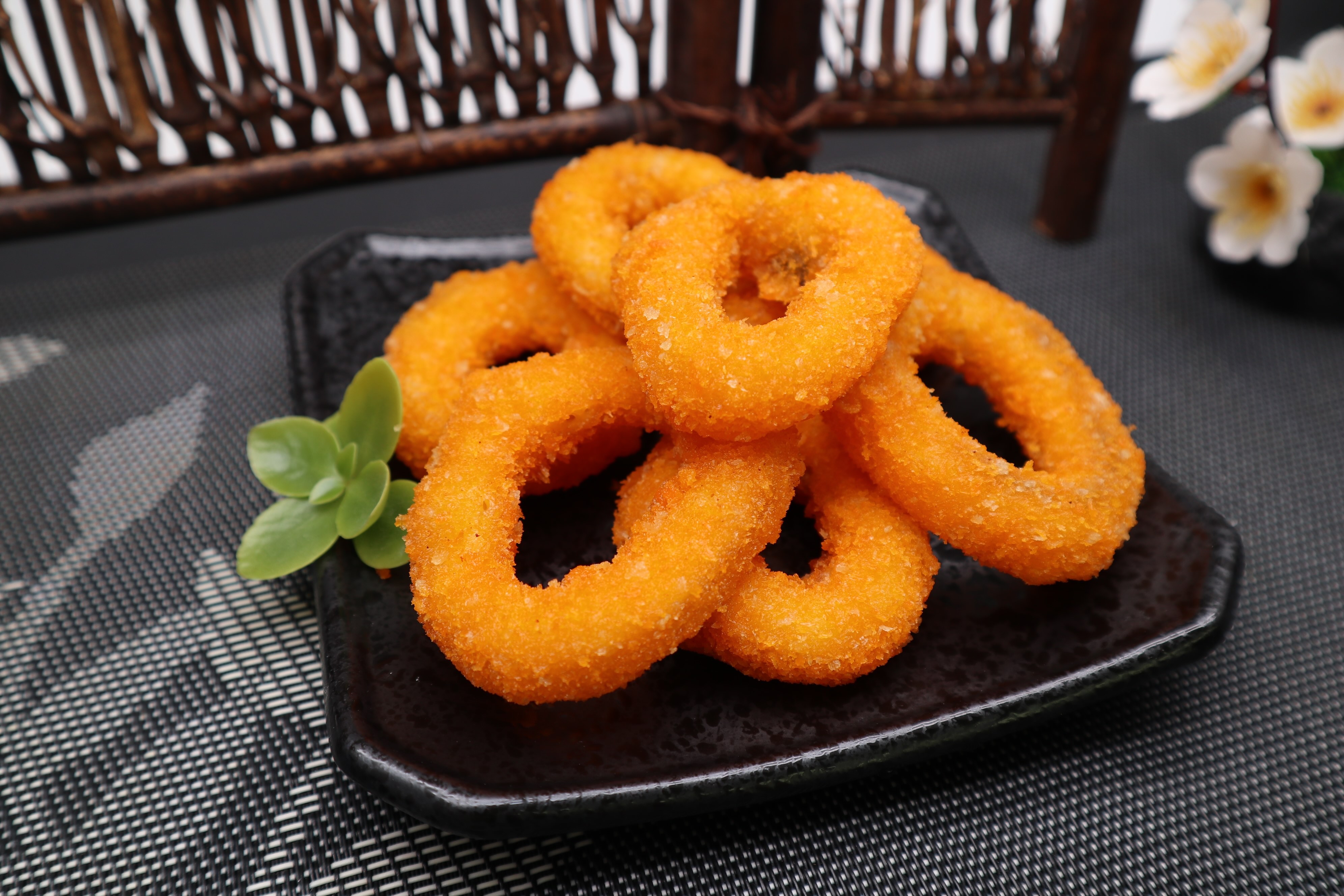 Breaded squid rings