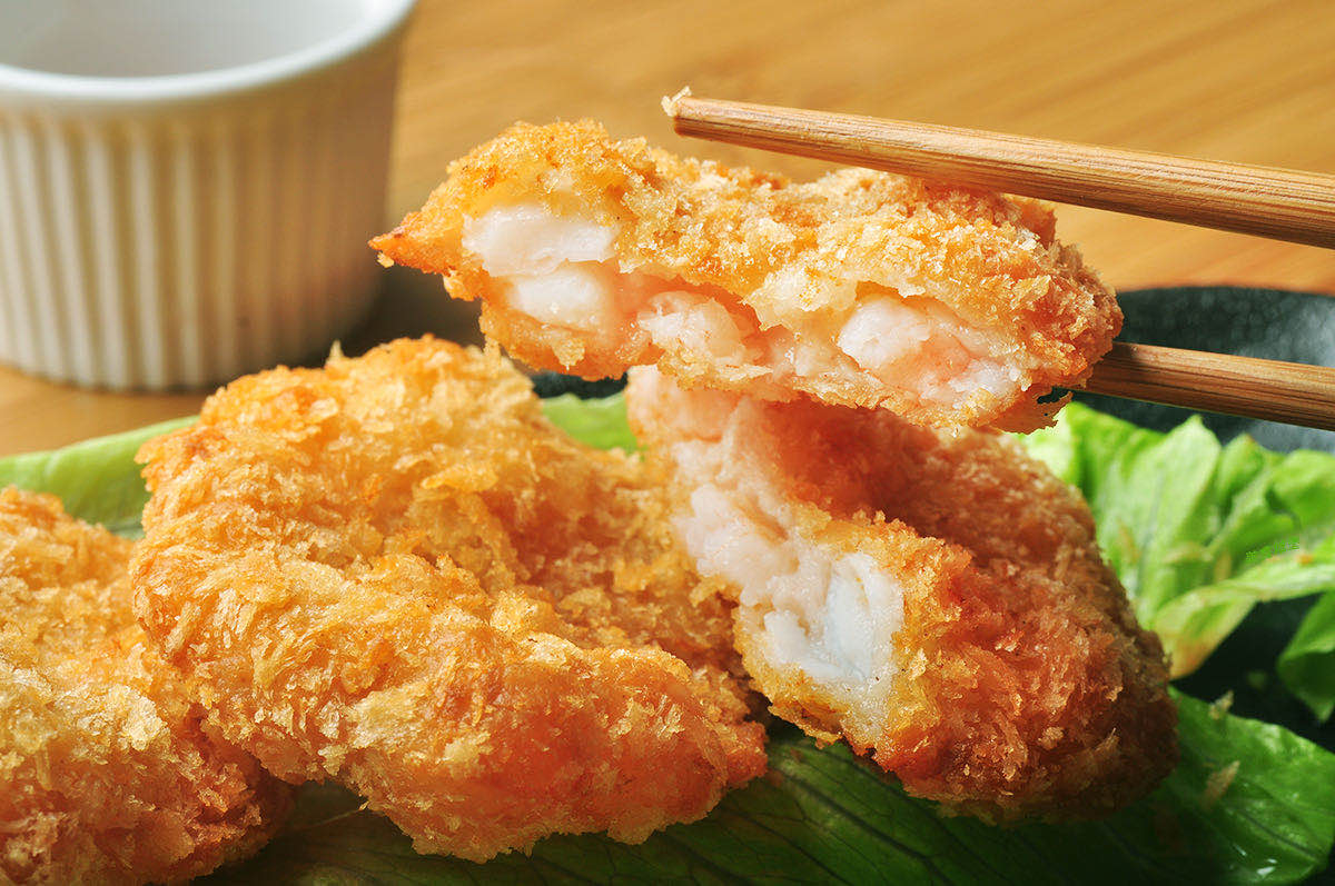 Cuttlefish shrimp cake