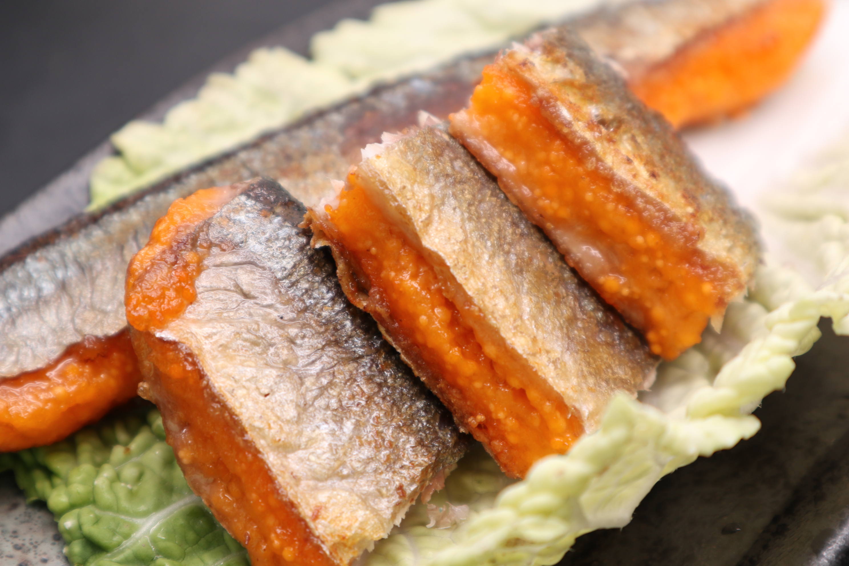 Mentaiko saury